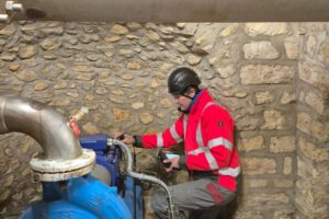 Analyse vibratoire sur pompe maintenance prédictive VIBALTEQ