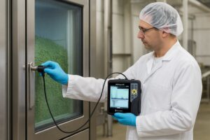 Analyse vibratoire sur freezer agroalimentaire par VIBALTEQ