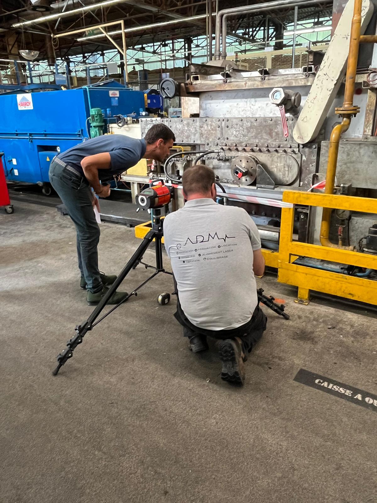 Géométrie laser, maintenance prédictive conditionnelle VIBALTEQ