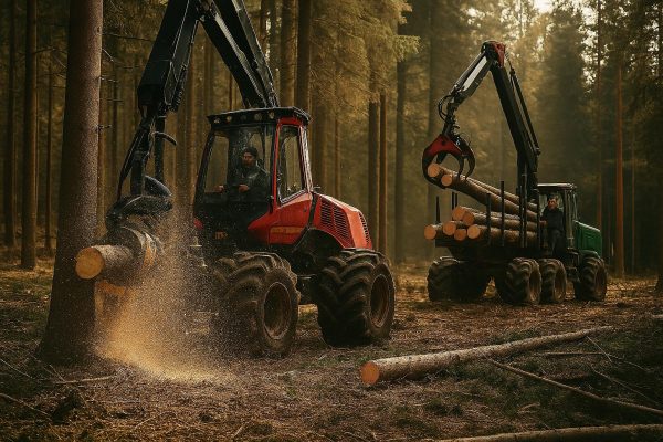 Maintenance prédictive conditionnelle pour la filière bois forestière par VIBALTEQ
